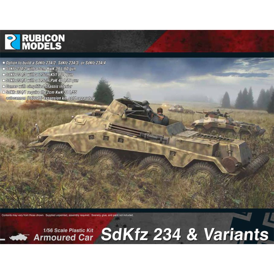 Rubicon models 280138 - SdKfz 234 & Variants " PUMA "